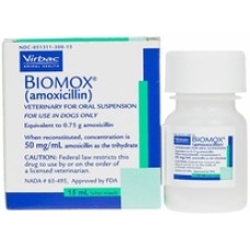 Amoxicillin (Biomox®) Drops 50mg/mL, 15mL