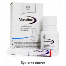 Veraflox Oral Suspension 25mg/mL, 15mL Veraflox Oral Suspension 25mg/mL, 15mL