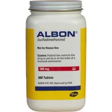 Albon® Tablets, 500mg (Sulfadimethoxine) Albon® Tablets, 500mg (Sulfadimethoxine)