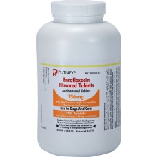 Baytril® Generic 136mg Flavored Tablets (Enrofloxacin)