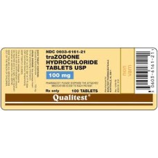 Trazadone HCl Tablets 100mg, 100# Trazadone HCl Tablets 100mg, 100#