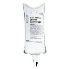 Sodium Chloride 0.9% Bag 1000mL, 12/case