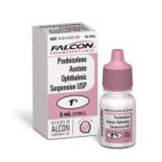 Prednisolone Acetate Ophth Solution 1.0%, 5 mL