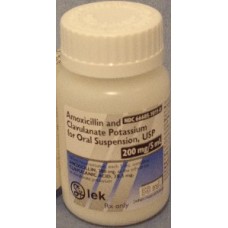 Clavulanate K (Clavamox Generic) & Amoxicillin Oral Susp 200mg/5mL, 50mL