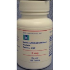 Medroxyprogesterone Acetate Tablets 5mg, 100#